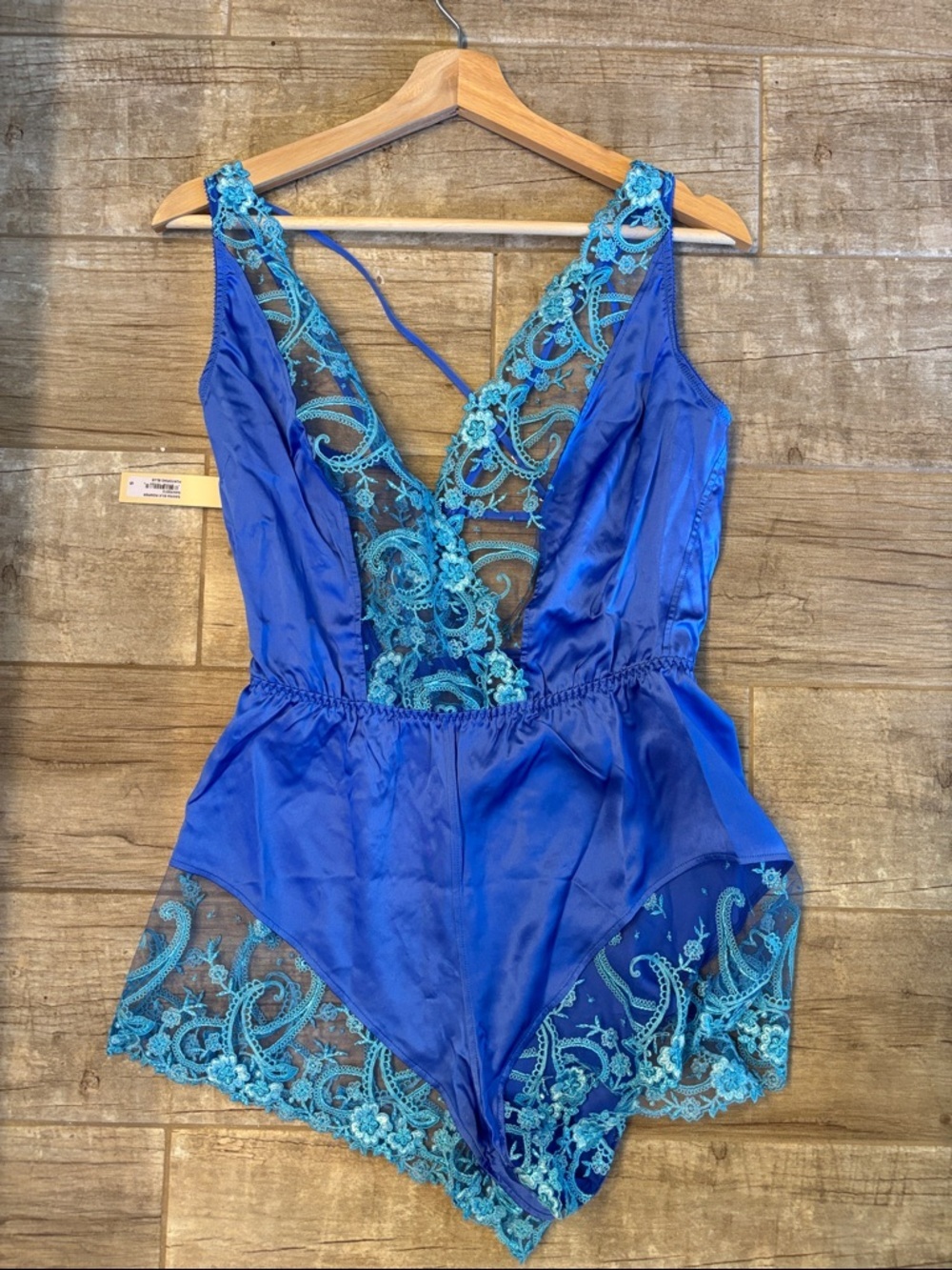 Cosabella Sanika Silk Romper- NWT